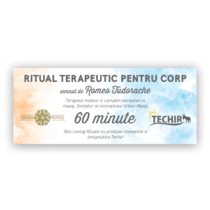 Ritual terapeutic pentru corp 60 minute semnat de Romeo Tudorache