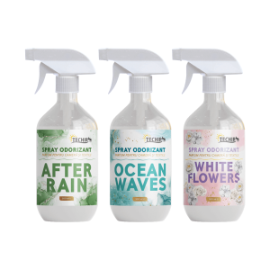 Kit spray odorizant AFTER RAIN + OCEAN WAVES + WHITE FLOWERS