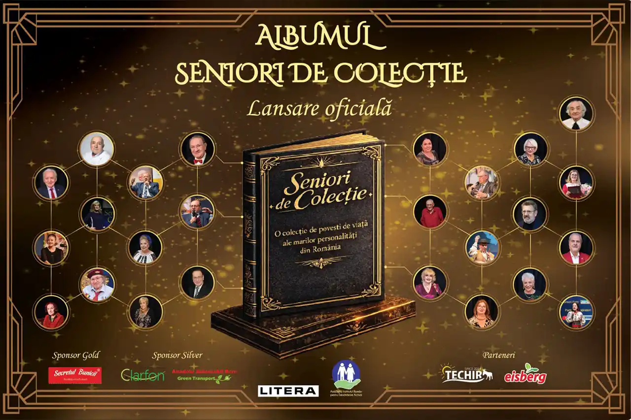 You are currently viewing Creierul nu îmbătrânește prin timp, ci prin lipsa sensului: „25 de Seniori de colecție ai României”