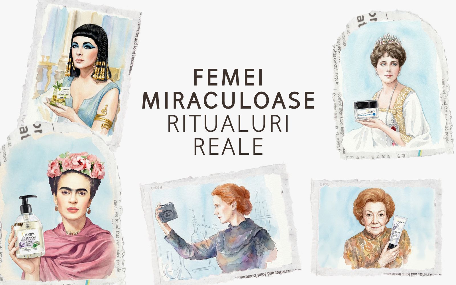 You are currently viewing Femei care au schimbat lumea. Și produsele TECHIR pe care le-ar fi ales.