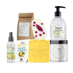 Set energizant de primăvară cu iasomie și citrice