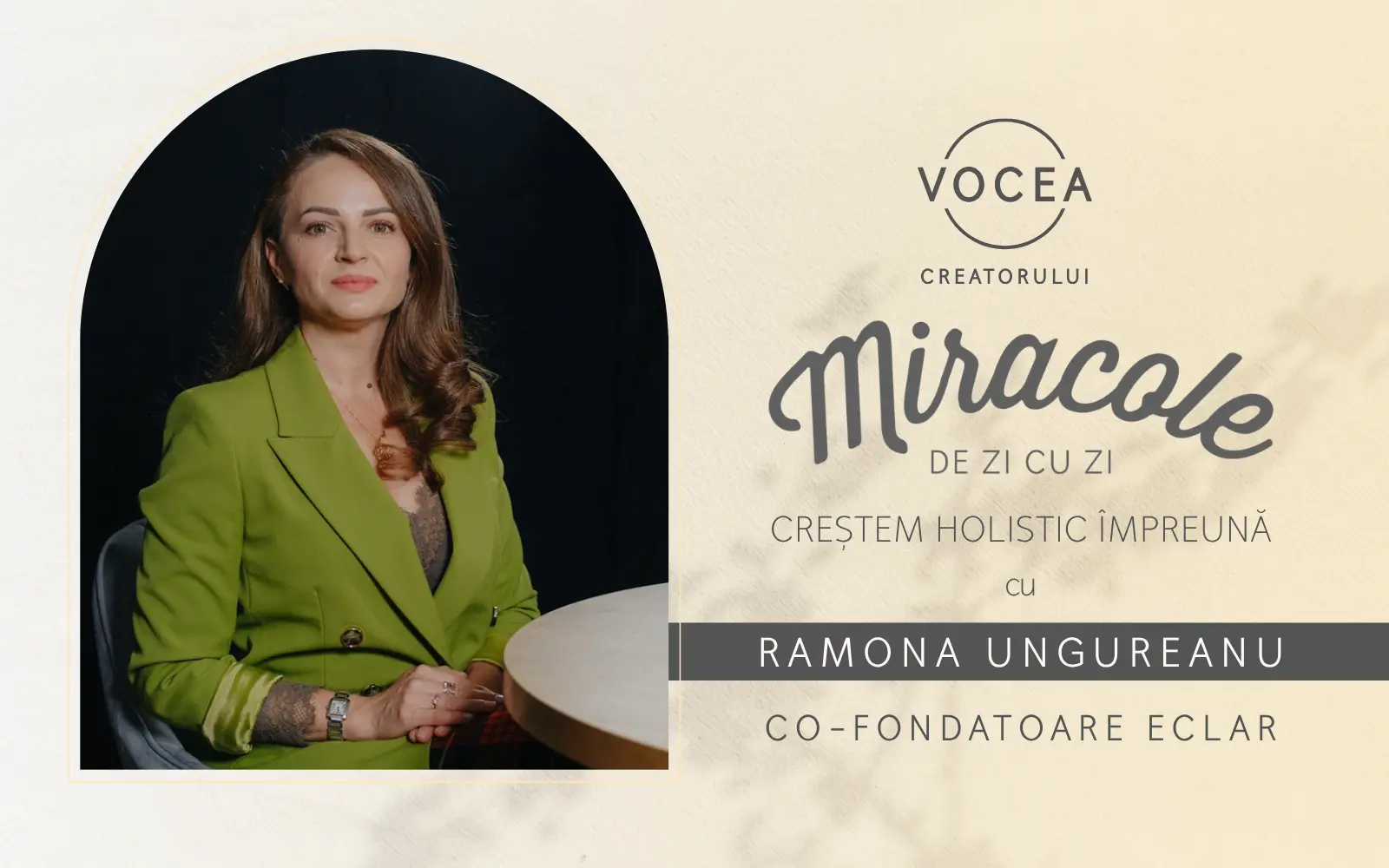 You are currently viewing „Uneori nu tu alegi momentul, momentul te alege pe tine.”: Interviu cu Ramona Ungureanu, co-fondatoare ECLAR