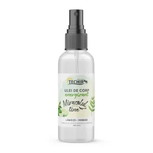 Ulei de corp energizant spray cu lămâiță și verbină – 100 ml