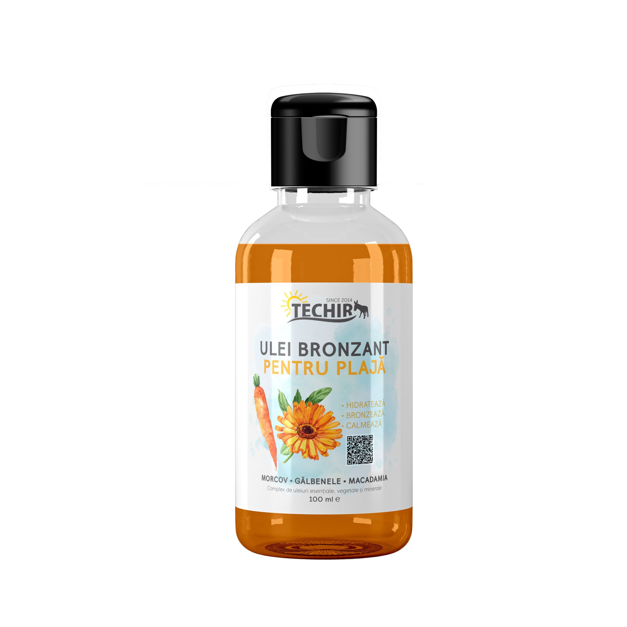 Ulei de corp bronzant pentru plajă 100ml
