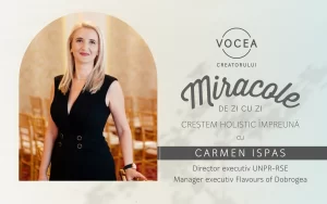 Read more about the article „Dobrogea te va surprinde cu ceva nou”: Interviu cu Carmen Ispas, director UNPR-RSE  și manager Flavours of Dobrogea
